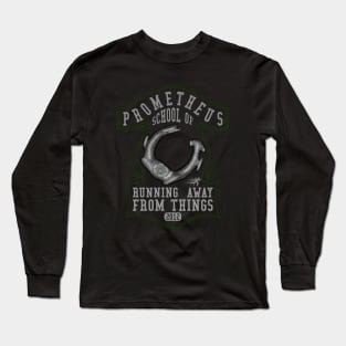 Prometheus school of running away from things V2 Long Sleeve T-Shirt